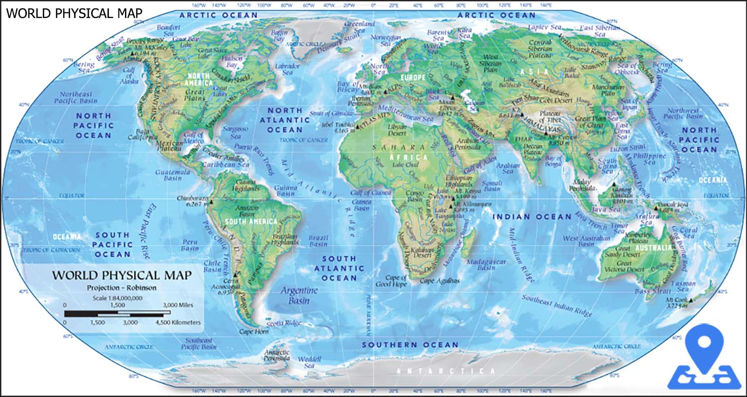 Pic Of Physical Map World Physical Map, Physical Map Of World, World Physical, Physical World  Map